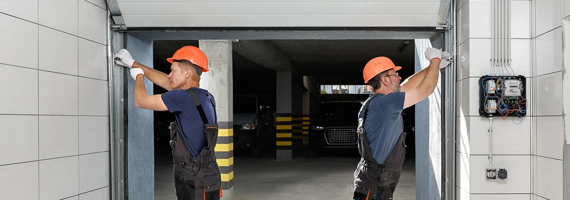 Wooden Garage Door Frame Repair in Glen Ellyn, Illinois